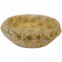 Kagekapsel nr 12 &Oslash;70x20 mm Hvid/Guld