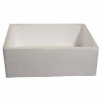 Termokasse 11 ltr 1/2 GN 40x30x14 cm EPS Hvid L&aring;g p&aring; 9298