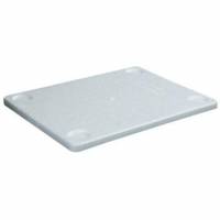 L&aring;g 40x30x2.5 cm EPS Hvid til termokasse 11 ltr 40x30x14 cm
