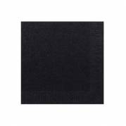 Serviet 33x33 cm 2-lag Sort