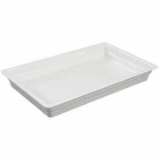 Fad 1/1 GN 53x32.5x6.5 cm Rektangul&aelig;r Melamin Hvid