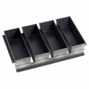 Br&oslash;dform Rugbr&oslash;d 1/1 GN 53x32.5x10.5 cm Non-Stick