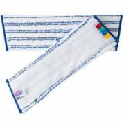 Moppe Velcro Universal Mop Pro 40cm Microfiber &Ouml;ko-tex Hvid/Bl&aring; T&oslash;r/V&aring;d