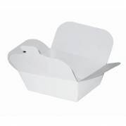 Kina&aelig;ske lille 500ml 89x109x48mm Karton PE-Belagt hvid 600 stk