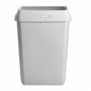 Affaldskurv Katrin 50 ltr med Låg Hvid til Vægophæng