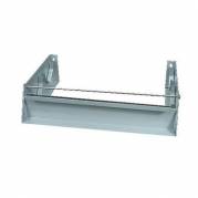 Dispenser Film Dobbelt L25xB31xH10cm Metal Gr&aring; til B30cm rulle