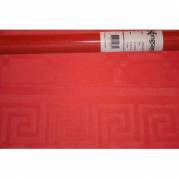 Dug Rulledug 1.2x8 m Papir Damask kvalitet R&oslash;d