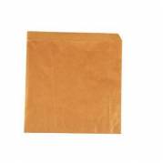 Burgerlomme XL 190 x190 mm 40 gr Brun Greaseproof