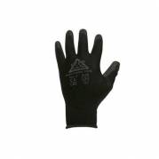 Handske PU Keep Safe str XXL med ribkant sort