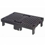 Palle 1/4 med 6 ben Plast Brun