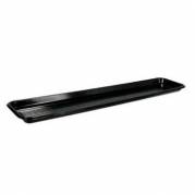 Bakke 400x87x16 mm Rektangul&aelig;r PET Sort