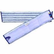 Moppe Velcro Universal Mop Pro 60cm Microfiber &Ouml;ko-tex Hvid/Bl&aring; T&oslash;r/V&aring;d