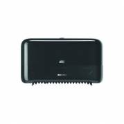 Dispenser Toiletpapir Tork T7 Mid-Size uden Hylse Sort til 2 rl