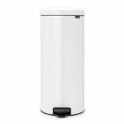 Pedalspand Brabantia Newlcon 30 ltr Stål/Plast Hvid