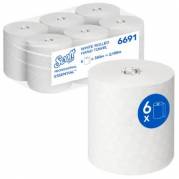 H&aring;ndkl&aelig;derulle Scott Essential 1-lag 19.8 cm x350 m Hvid