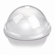 Plastl&Atilde;&yen;g &Atilde;&tilde;76 mm Hv&Atilde;&brvbar;lvet med Hul PLA Klar til Smoothieb&Atilde;&brvbar;ger 8 oz