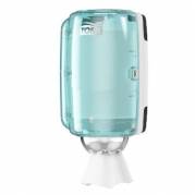 Dispenser H&aring;ndkl&aelig;derulle Tork M1 Mini Plast Hvid/Turkis