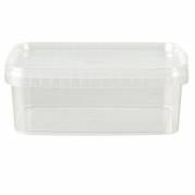 B&oslash;tte 5541 1500 ml 195x195x61 mm Fryseegnet minus 20 grader PP Klar