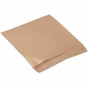 Burgerlomme stor 150x160 mm 40 gr Kraft Brun
