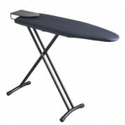 Strygebr&aelig;t 980x3400 mm Fiberpadding Lakeret st&aring;l Gr&aring;/Sort
