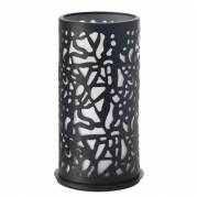 Lysestage Twist &Oslash;75xH140 mm Metal Sort