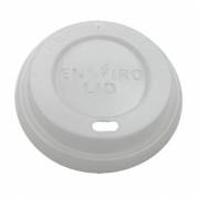 Drikkel&aring;g CPLA &Oslash;80xH20mm Til Kaffeb&aelig;ger Hvid Catersource