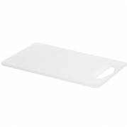 Skærebræt 255x149x6.5 mm PE Plast Hvid