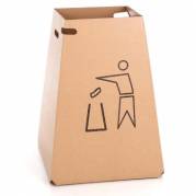 Affaldsstativ DropBucket med bund Pap til 100 ltr s&aelig;k