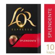 Kaffekapsler L'OR Espresso Splendente Styrk 7, 10 æsk x 10 stk/krt