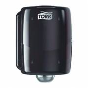 Dispenser Aft&oslash;rringsrulle Tork W2 V&aelig;goph&aelig;ng op til 30 cm R&oslash;d/Sort
