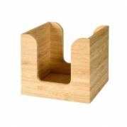 Servietdispenser Duni 11x11 cm Bambus