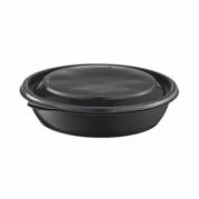 B&aelig;ger 1000 ml &Oslash;190x57 mm rund PP Sort