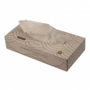 Ansigtsserviet MultiLine soft 2 lag hvid 20x21cm i pop-up &aelig;ske
