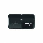 Dispenser Toiletpapir Tork Twin T4 Almindelige ABS Plast Sort til 2 rl