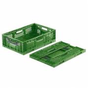 Foldekasse Cleverfresh 45 liter 60x40x23cm Gr&oslash;n/gr&aring;