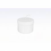 Sn&oslash;regarn Drug Twine 3/14 50g ca. 115m Hvid Poleret/Bleget h&oslash;r i plastd&aring;se