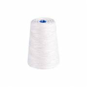 Sn&oslash;regarn Drug Twine 3/14 250 gr 675 m Poleret H&oslash;r Hvid
