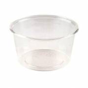 Dressingb&aelig;ger 90 ml &Oslash;70x41 mm PLA bionedbrydelig  Klar
