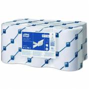 H&aring;ndkl&aelig;derulle Tork H13 2-lag Ecolabel 24.7cm x143m Hvid