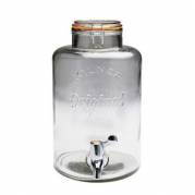 Glasbeholder med taphane Kilner 8 ltr &Oslash;28xH36 cm