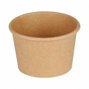 Dressingb&aelig;ger 60 ml 2 oz &Oslash;62 x 40 mm kraft pap/PE Brun