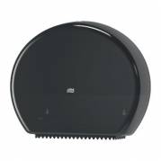 Dispenser Toiletpapir Tork T1 Jumbo Maxi Plast Sort