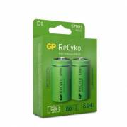 Batteri GP ReCyko Genopladelig D 5700 mAh 2 pak