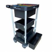 Reng&oslash;ringsvogn Nordic Recycle trolley 2.0 Str.S &aring;ben model