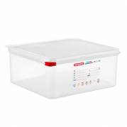 Beholder Araven luftt&aelig;t L35.4xB32.5xH15cm 2/3GN 14ltr polypropylen l&aring;g klar