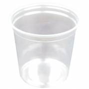 B&aelig;ger Deli Pot rund 400 ml &Oslash;101xH76 mm RPET klar