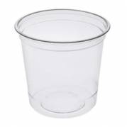 B&aelig;ger Deli Pot rund 500 ml &Oslash;101xH95mm RPET Klar