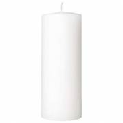Bloklys &Oslash;70x180 mm Br&aelig;ndetid 80 timer Hvid