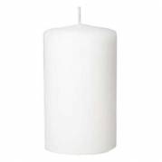 Bloklys &Oslash;70x120 mm Br&aelig;ndetid 53 timer Hvid