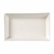 Bakke Platte Atlas L10xB6xH1.6cm bagasse af sukkerr&oslash;r hvid